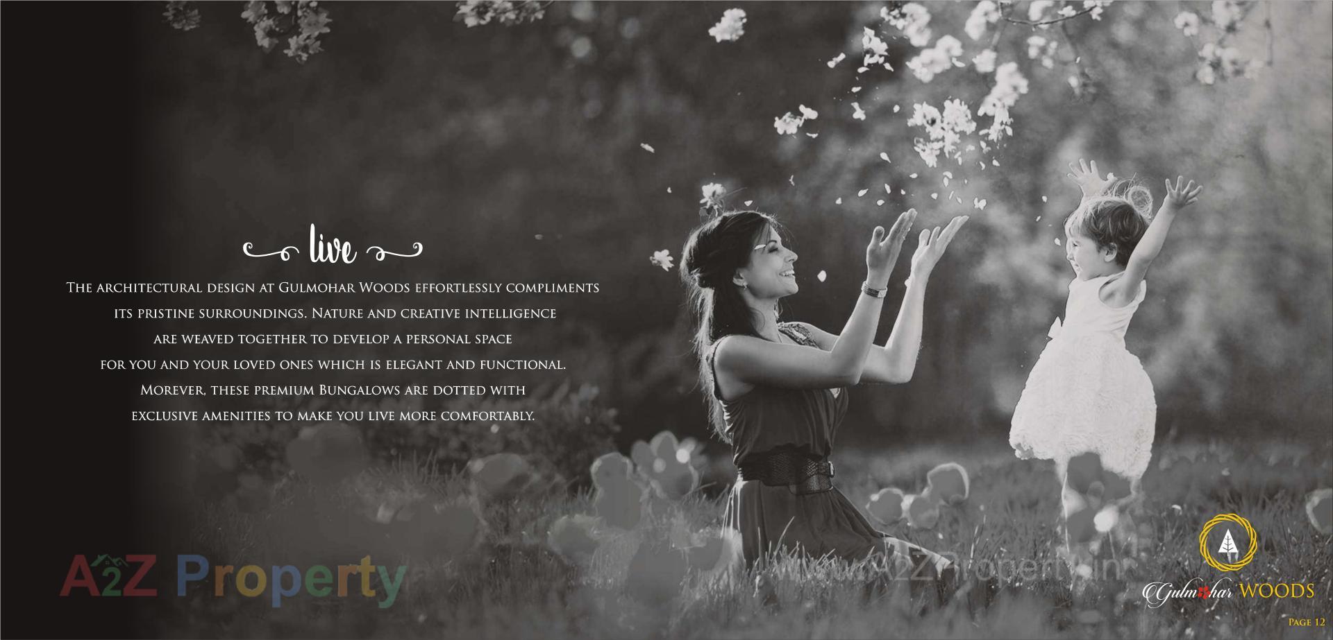  of real estate project Gulmohar Woods located at Ghanteshwar, Rajkot, Gujarat