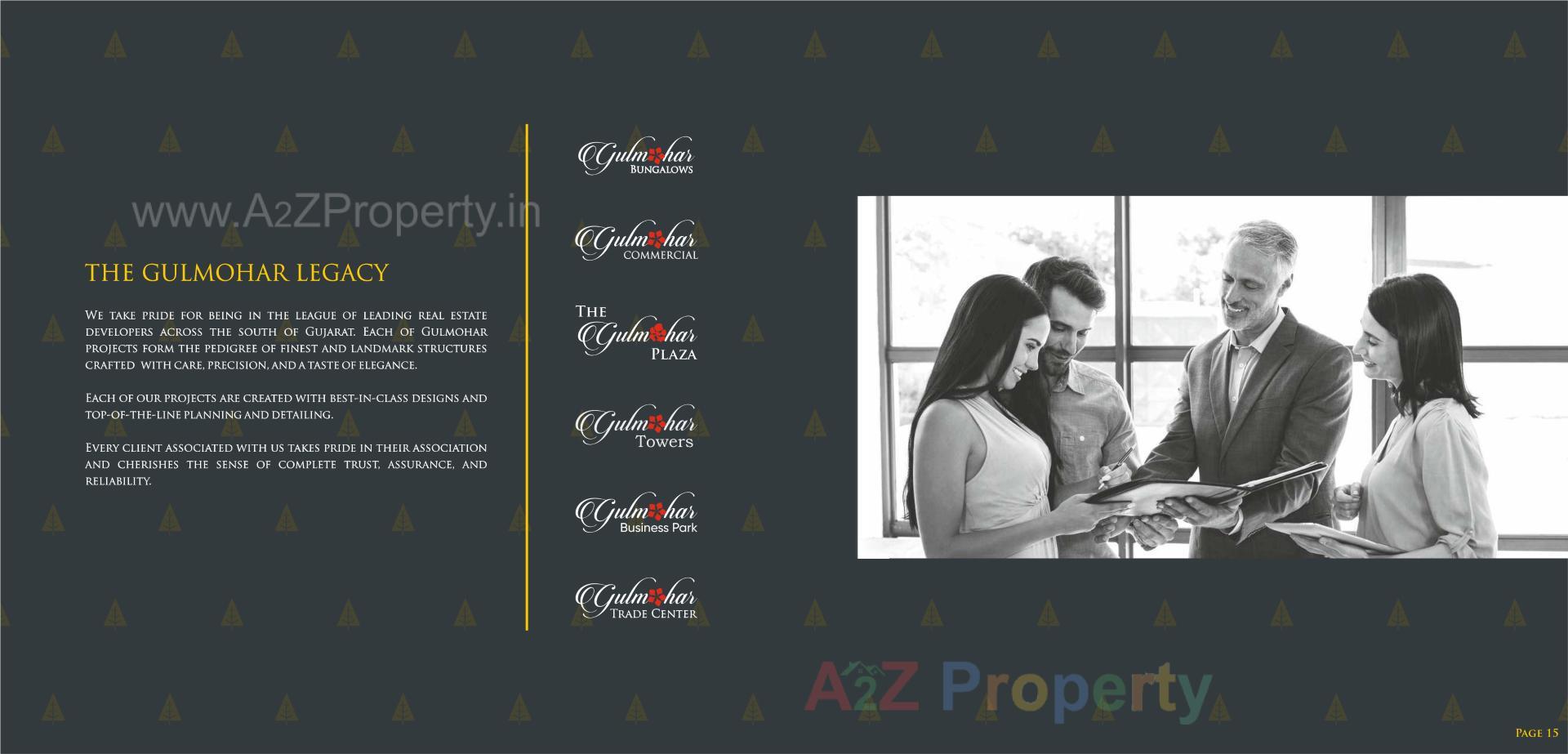  of real estate project Gulmohar Woods located at Ghanteshwar, Rajkot, Gujarat