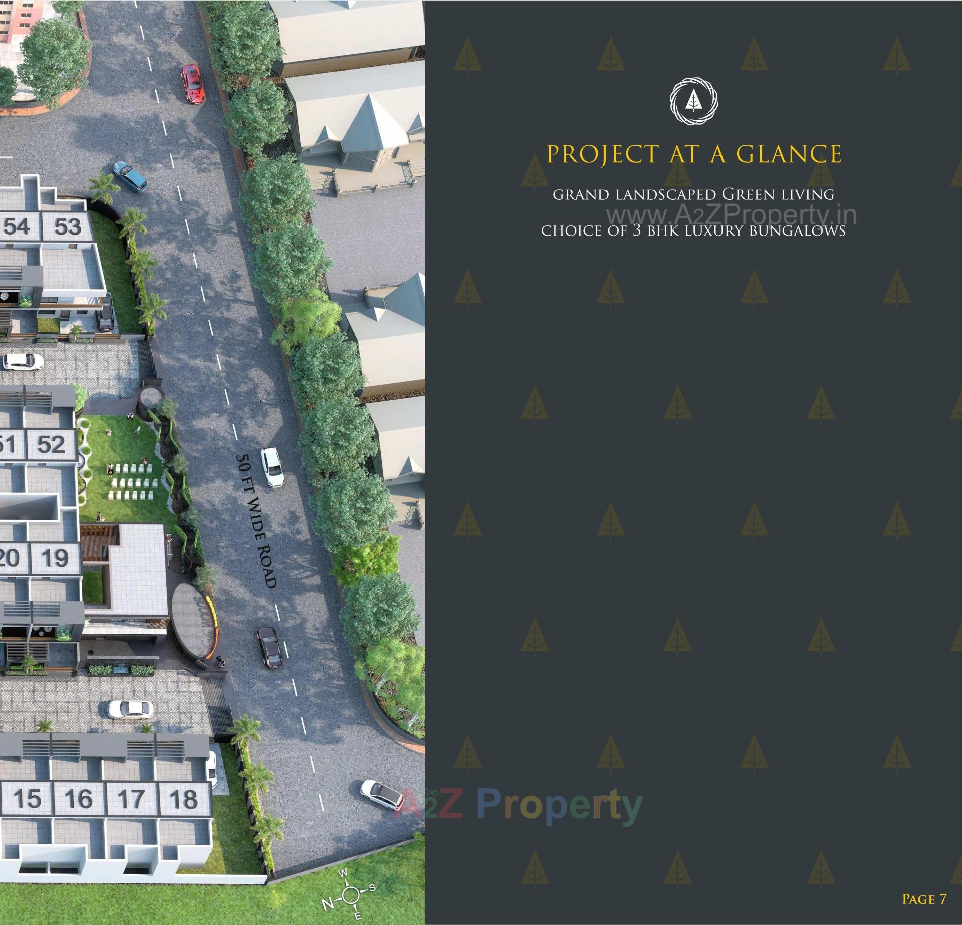 Layout of real estate project Gulmohar Woods located at Ghanteshwar, Rajkot, Gujarat