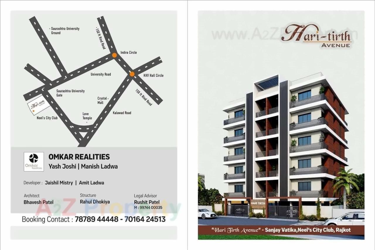  of real estate project Hari Tirth Avenue located at Munjka, Rajkot, Gujarat