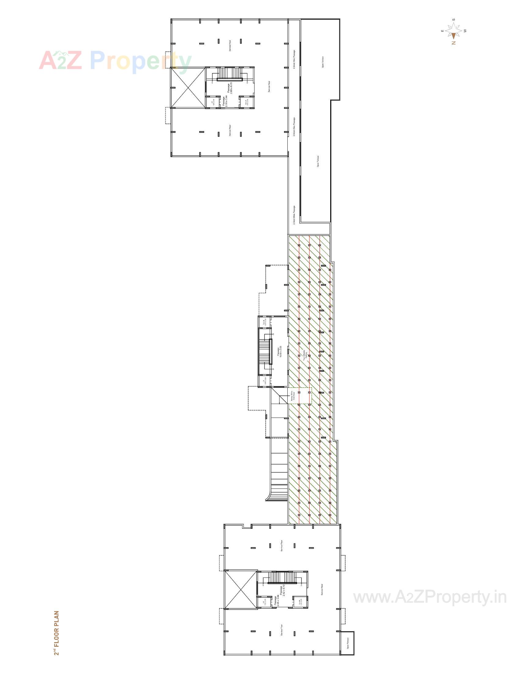 Layout of real estate project Haridwar Habitat located at Mavdi, Rajkot, Gujarat