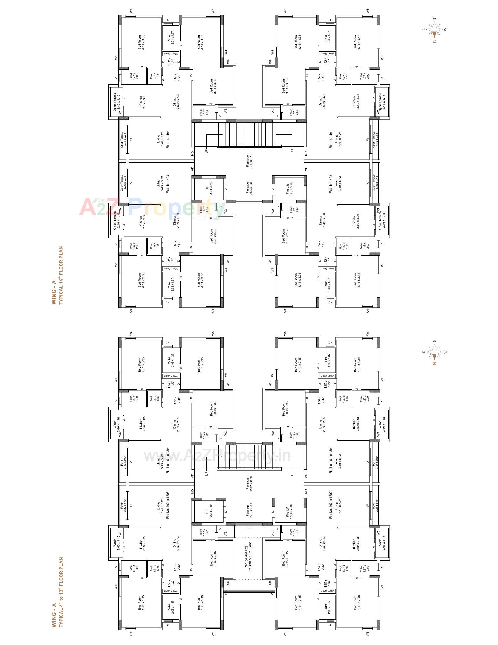 Layout of real estate project Haridwar Habitat located at Mavdi, Rajkot, Gujarat