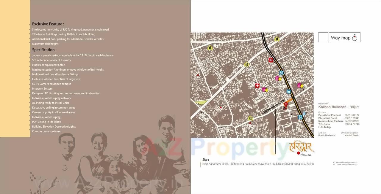  of real estate project Haridwar Heaven located at Rajkot, Rajkot, Gujarat