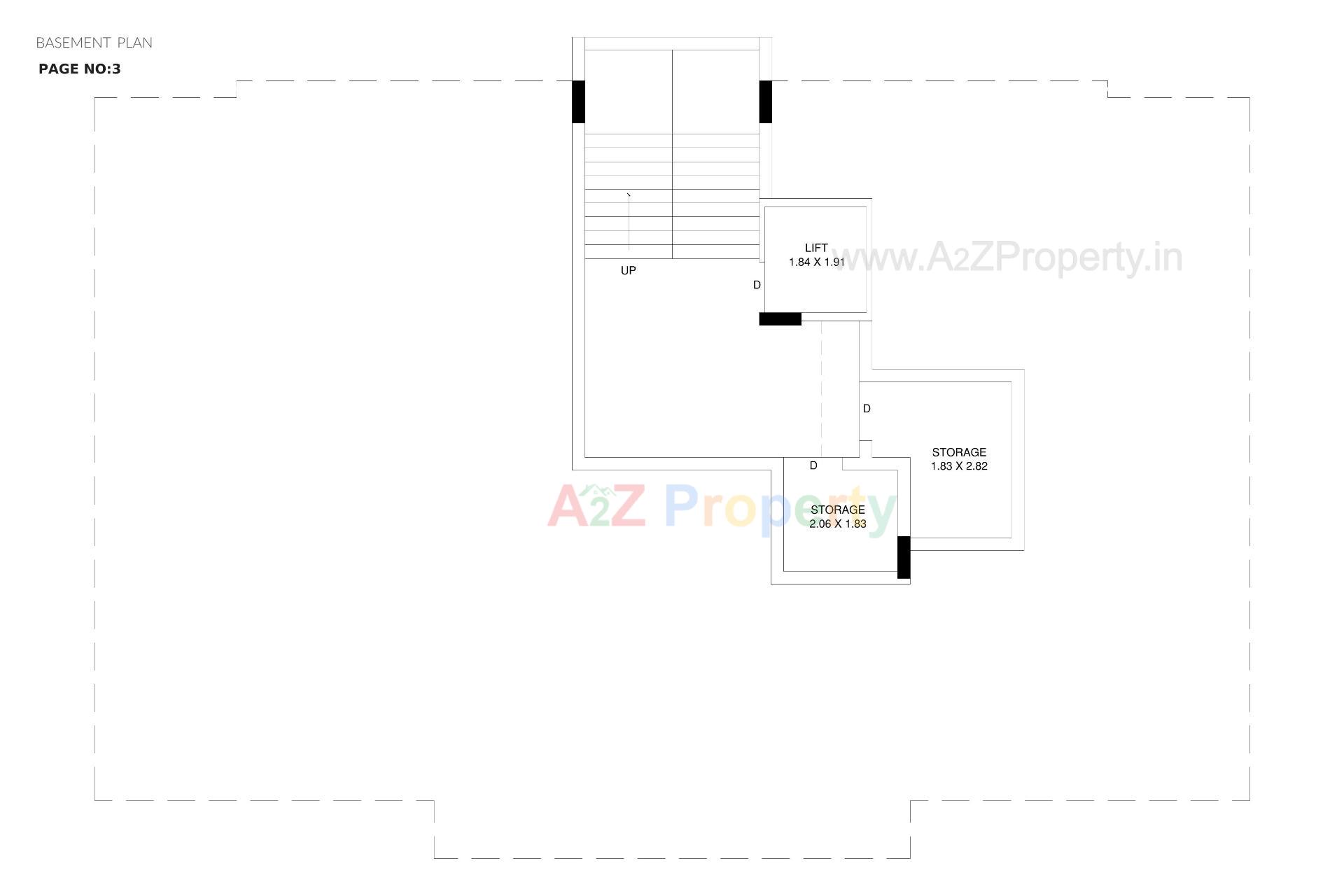 Layout of real estate project Hariva Gold located at Raiya, Rajkot, Gujarat