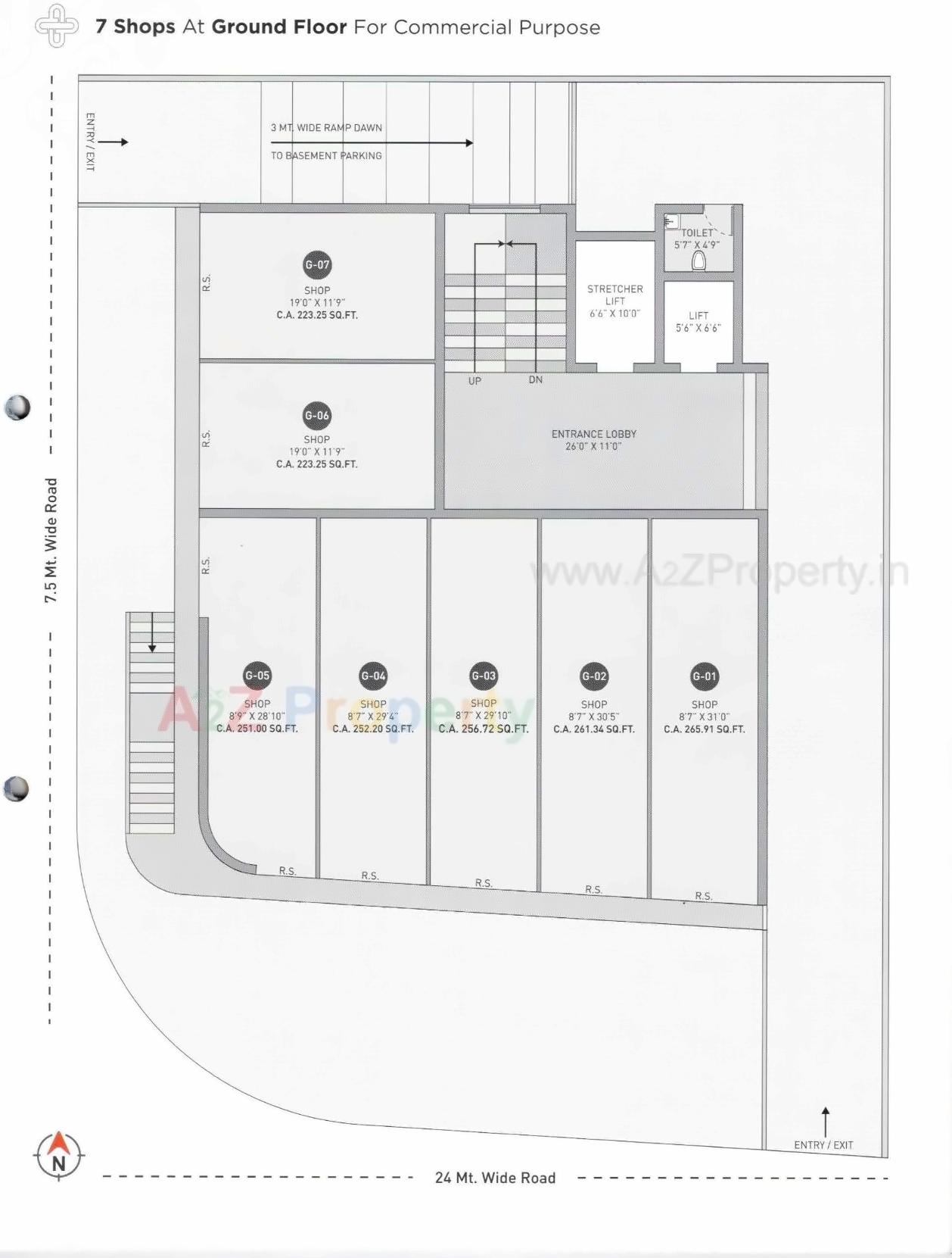 Layout of real estate project Health Icon located at Rajkot, Rajkot, Gujarat