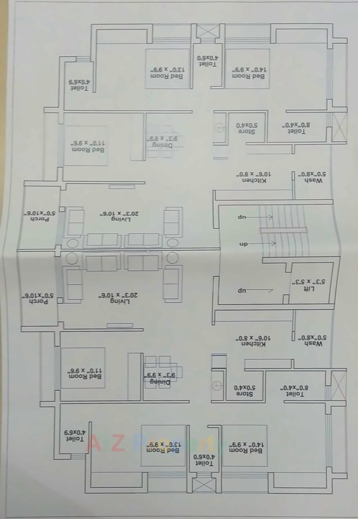 Layout of real estate project Heaven Flat located at Mavdi, Rajkot, Gujarat