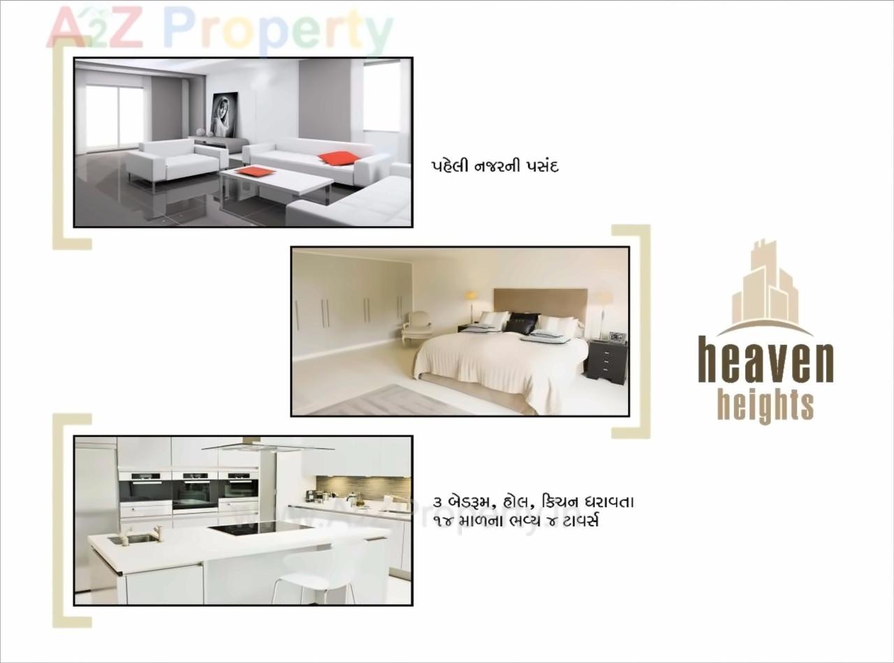 Layout of real estate project Heaven Heights located at Mavdi, Rajkot, Gujarat
