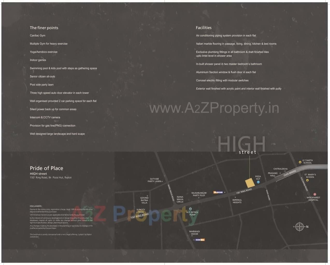  of real estate project Highstreet located at Nana-mava, Rajkot, Gujarat