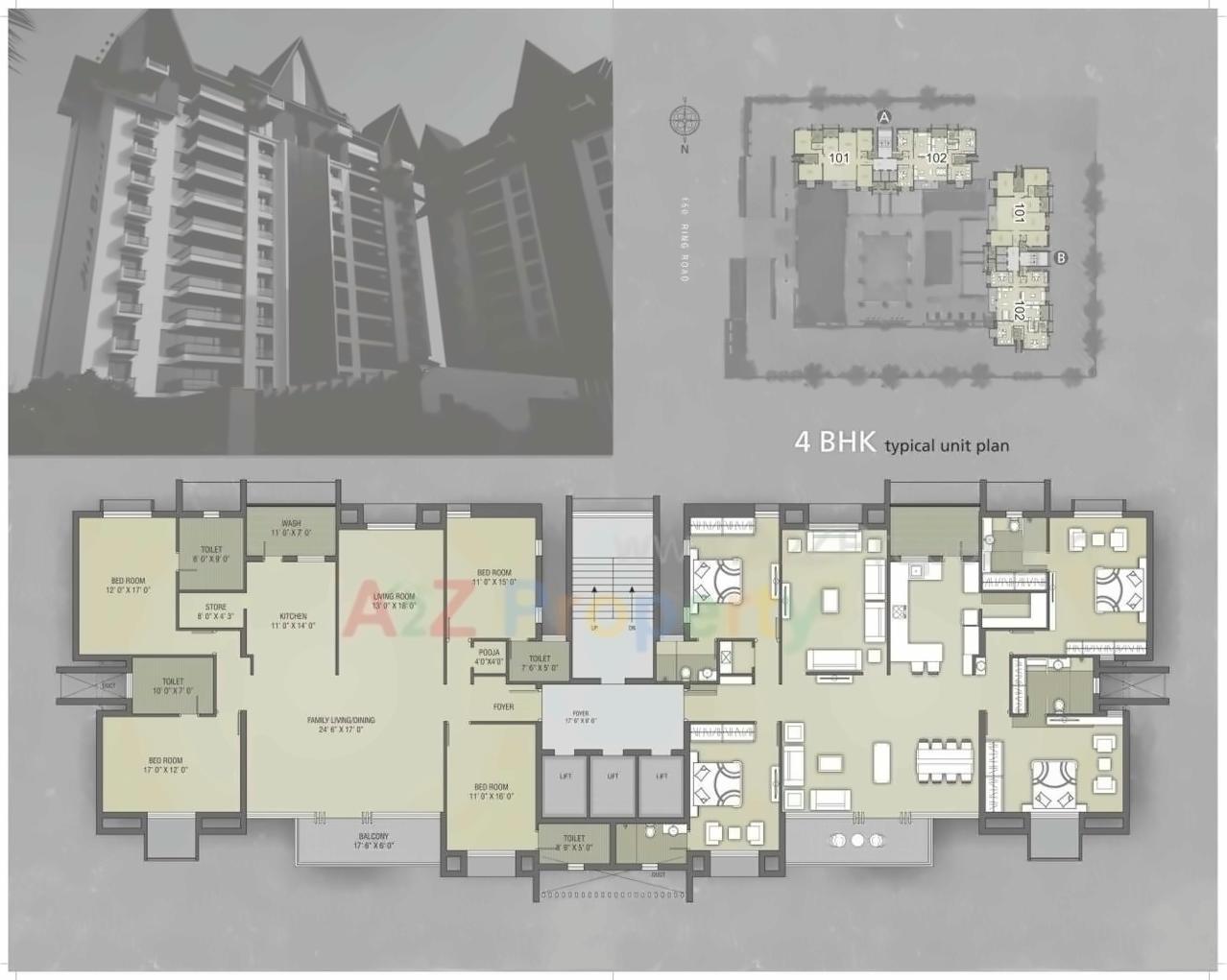 Layout of real estate project Highstreet located at Nana-mava, Rajkot, Gujarat