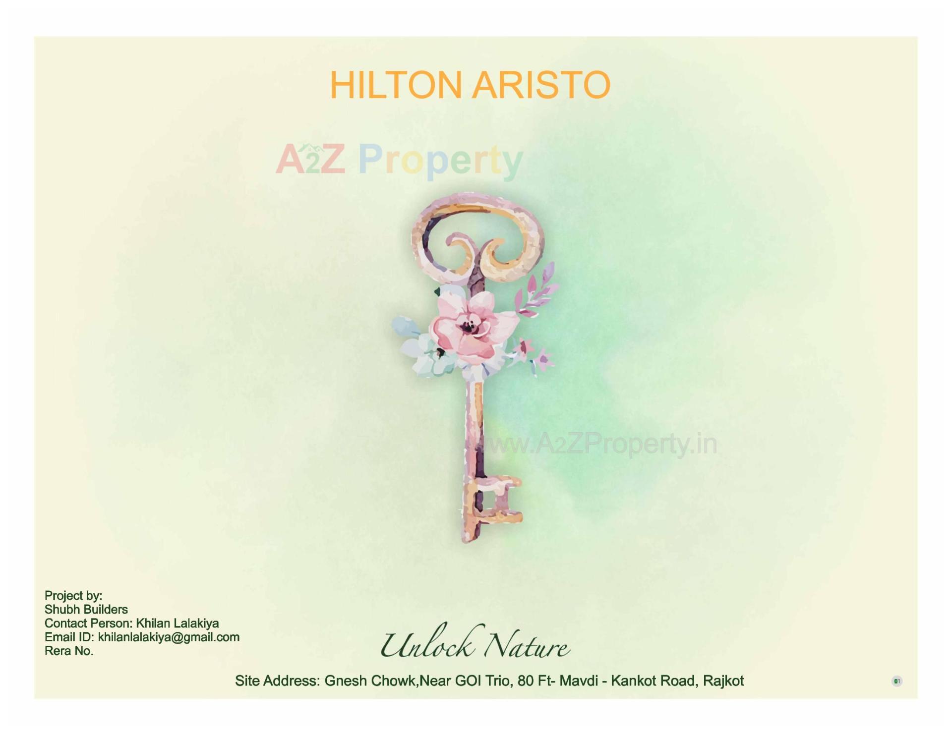  of real estate project Hilton Aristo located at Mavdi, Rajkot, Gujarat