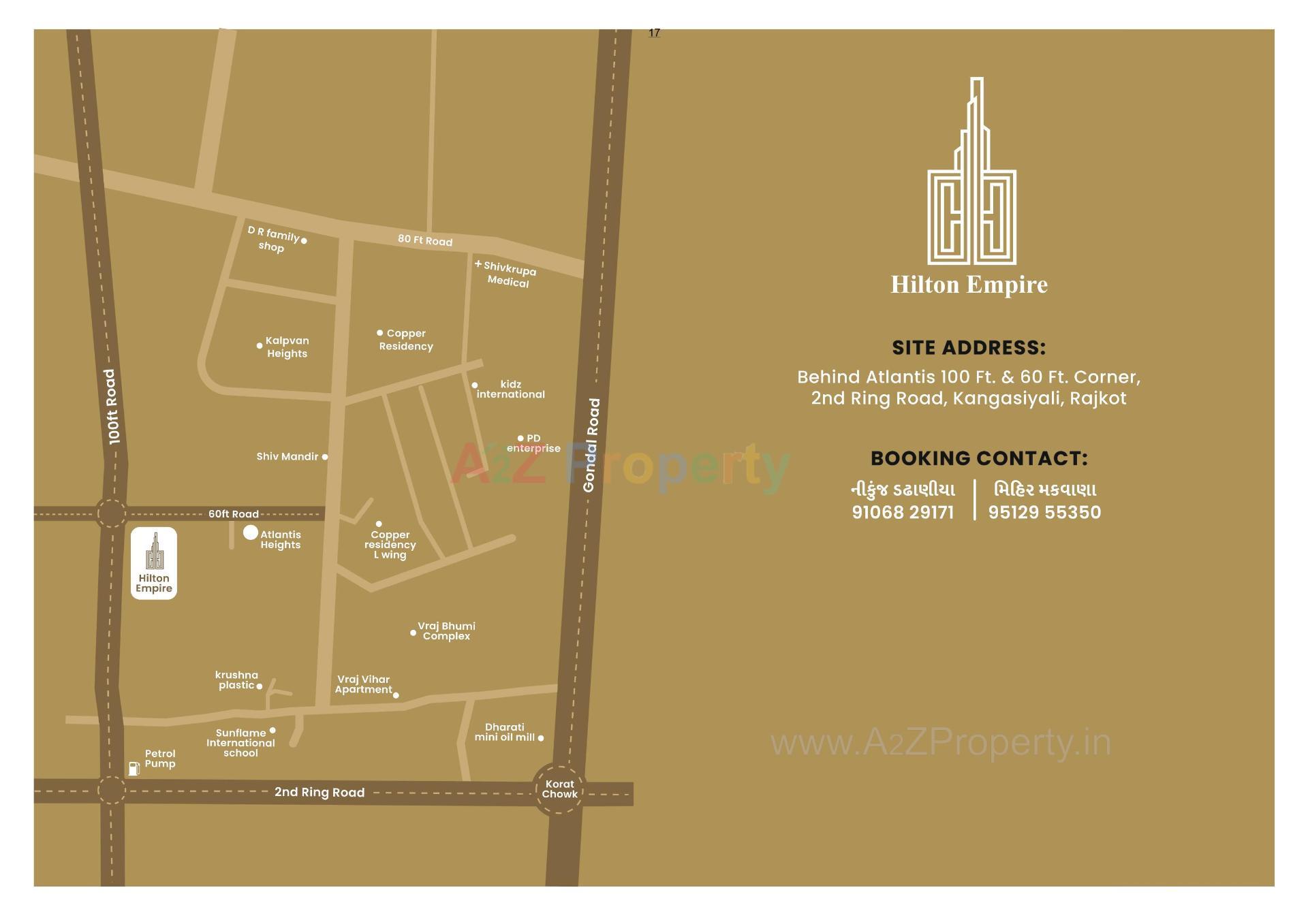  of real estate project Hilton Empire located at Kangashiyali, Rajkot, Gujarat