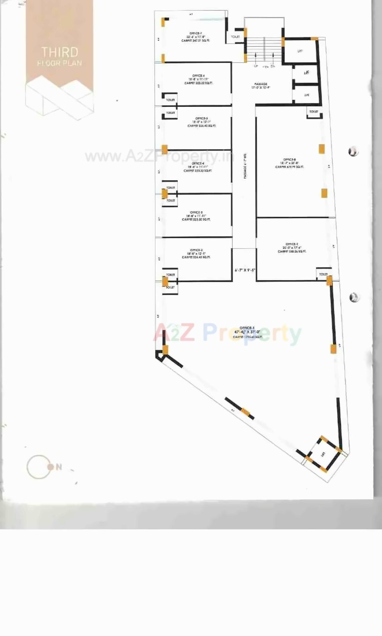  of real estate project Infinity located at Madhapar, Rajkot, Gujarat