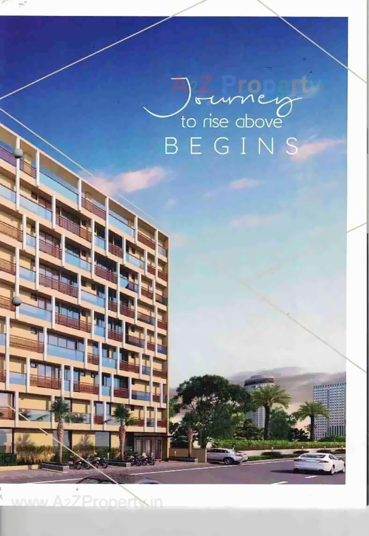 3D Elevation of real estate project Infinity located at Madhapar, Rajkot, Gujarat