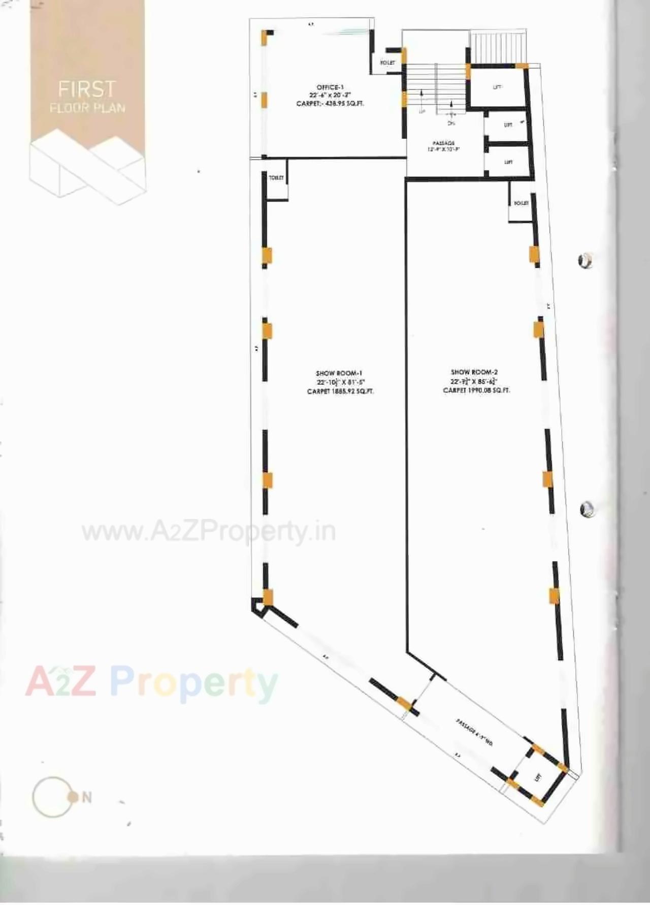  of real estate project Infinity located at Madhapar, Rajkot, Gujarat