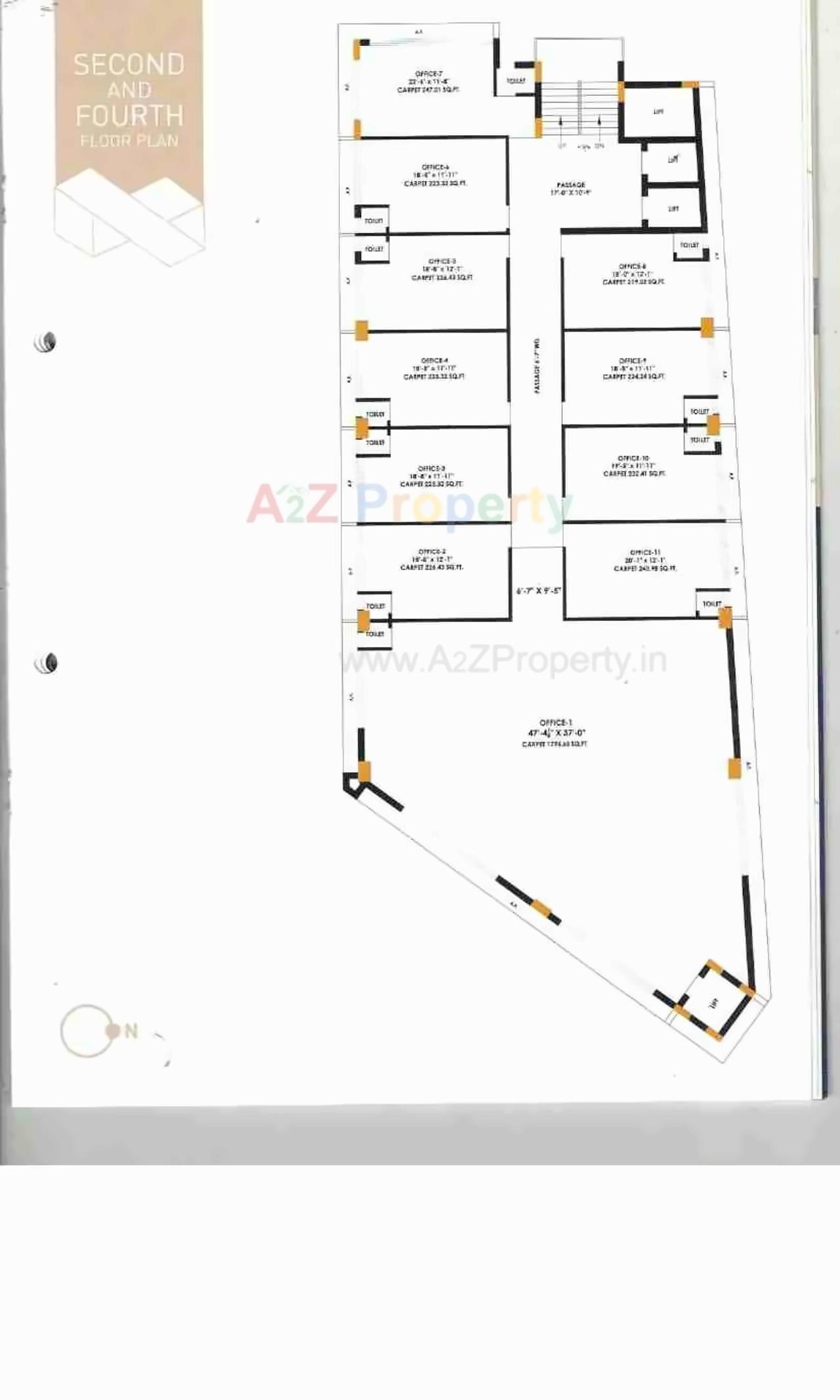  of real estate project Infinity located at Madhapar, Rajkot, Gujarat