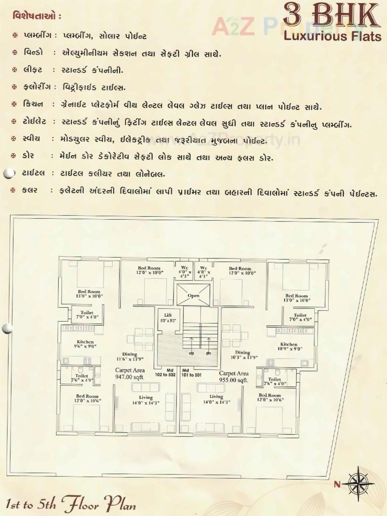  of real estate project Inspire Villa located at Mavdi, Rajkot, Gujarat