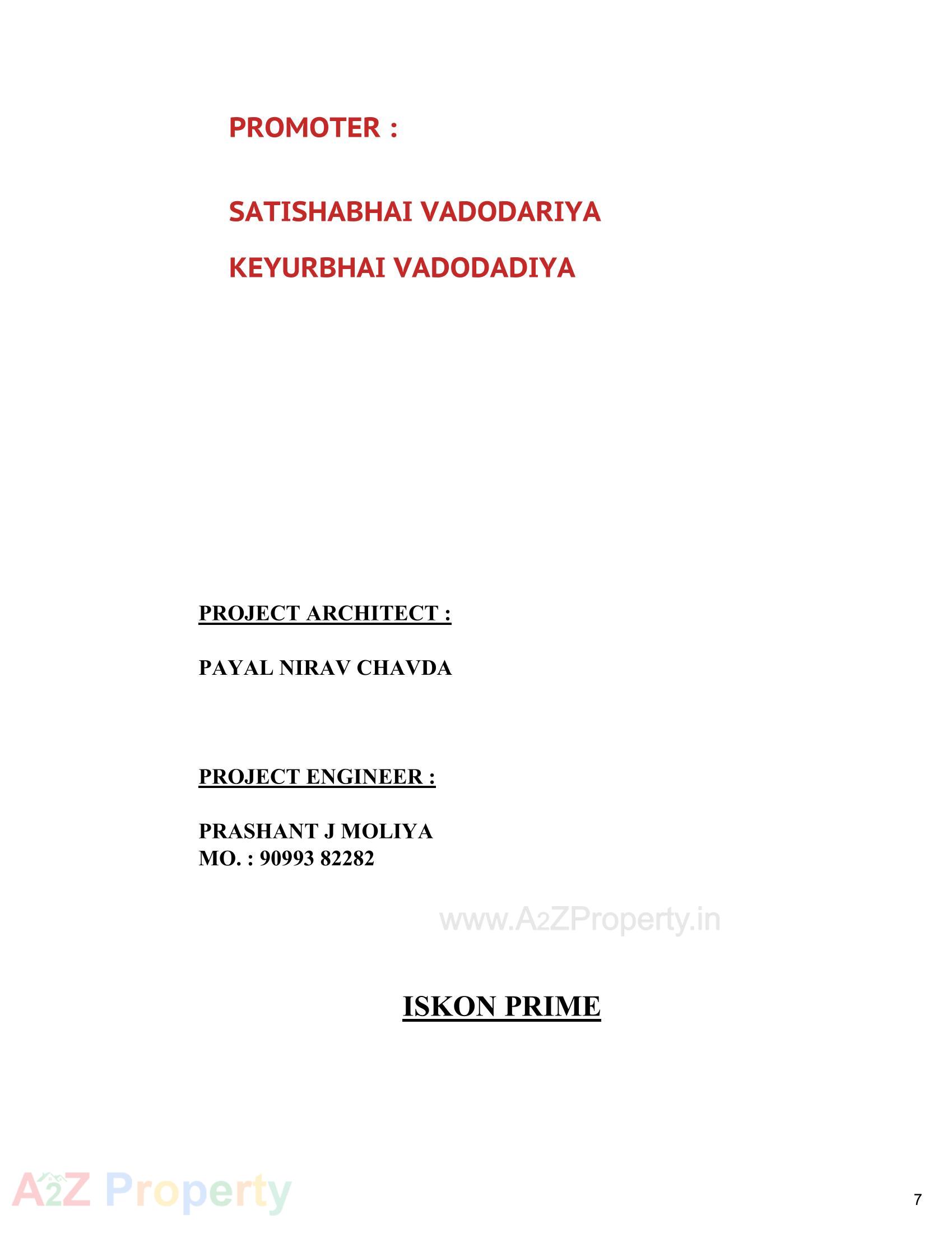  of real estate project Iskon Prime located at Madhapar, Rajkot, Gujarat