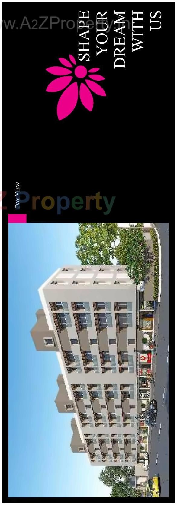 Layout of real estate project Janki Elegance located at Madhapar, Rajkot, Gujarat