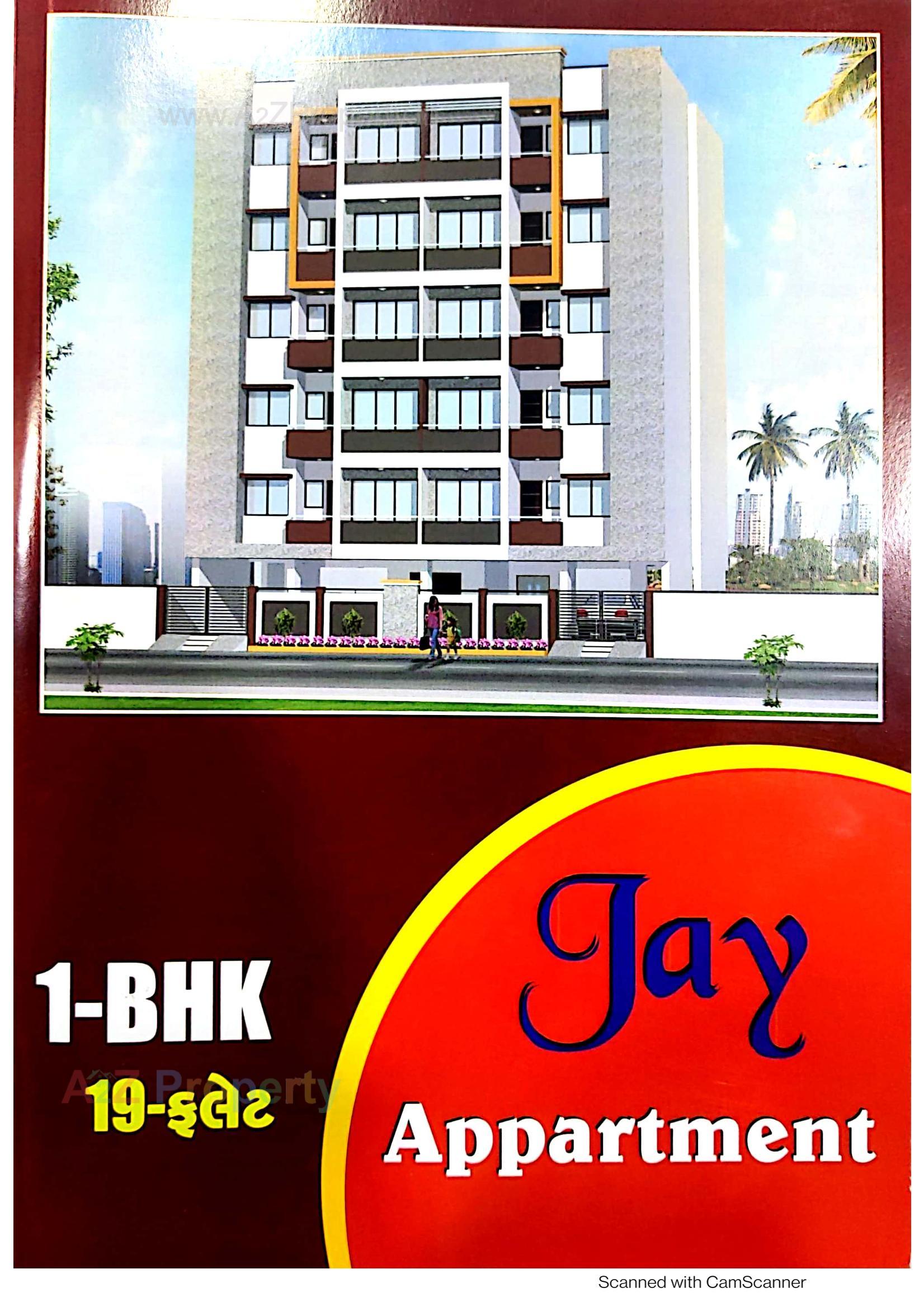 3D Elevation of real estate project Jay Apartment located at Rajkot, Rajkot, Gujarat