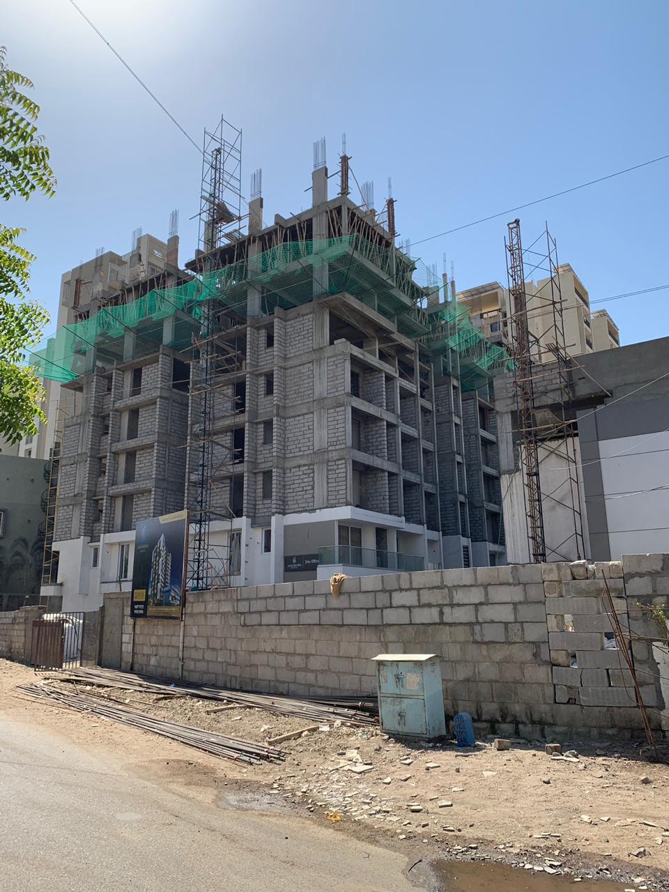 156911_const of real estate project Jayavardhini Heights located at Raiya, Rajkot, Gujarat
