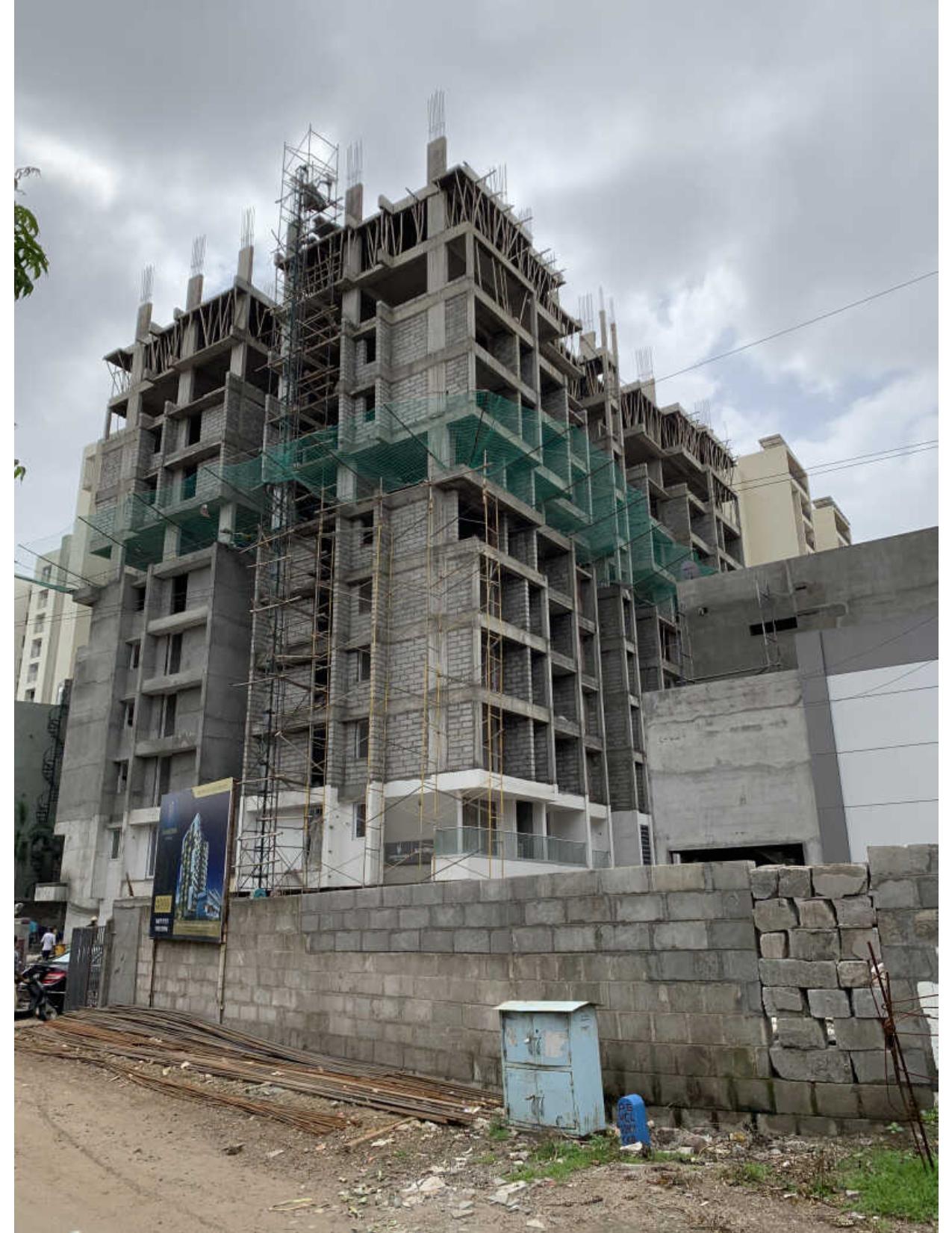 195784_const of real estate project Jayavardhini Heights located at Raiya, Rajkot, Gujarat