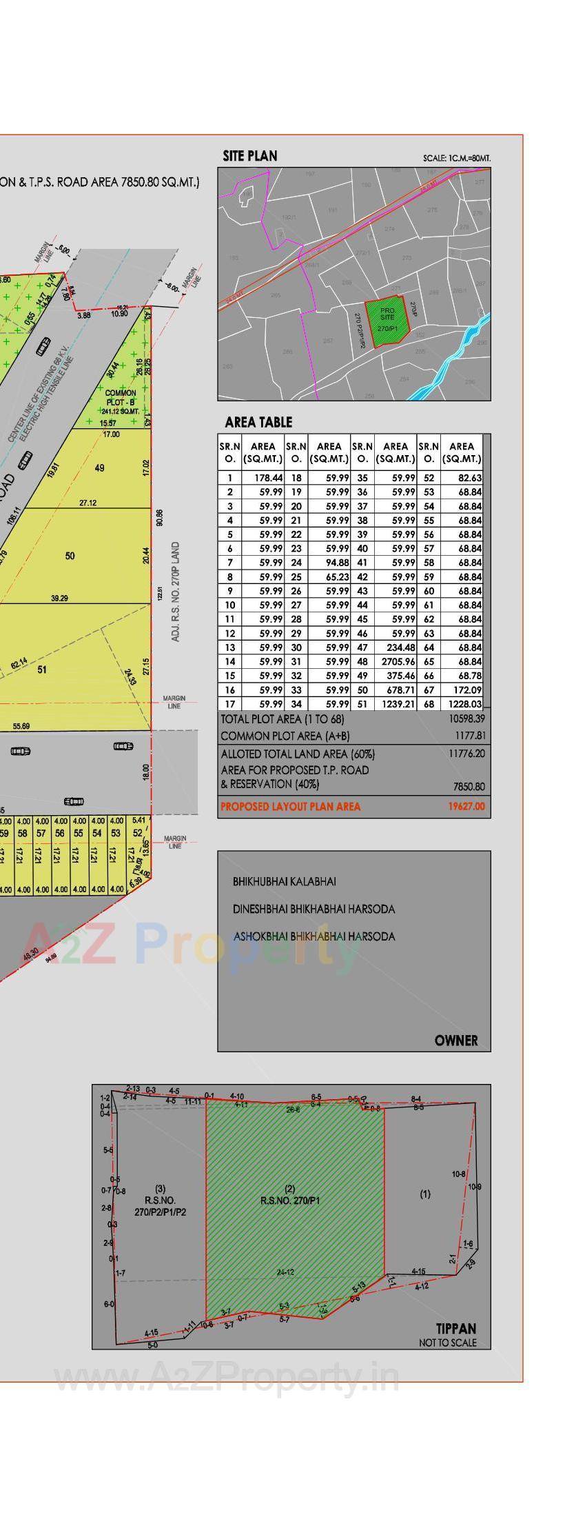 Layout of real estate project Jmk Residency located at Rajkot, Rajkot, Gujarat