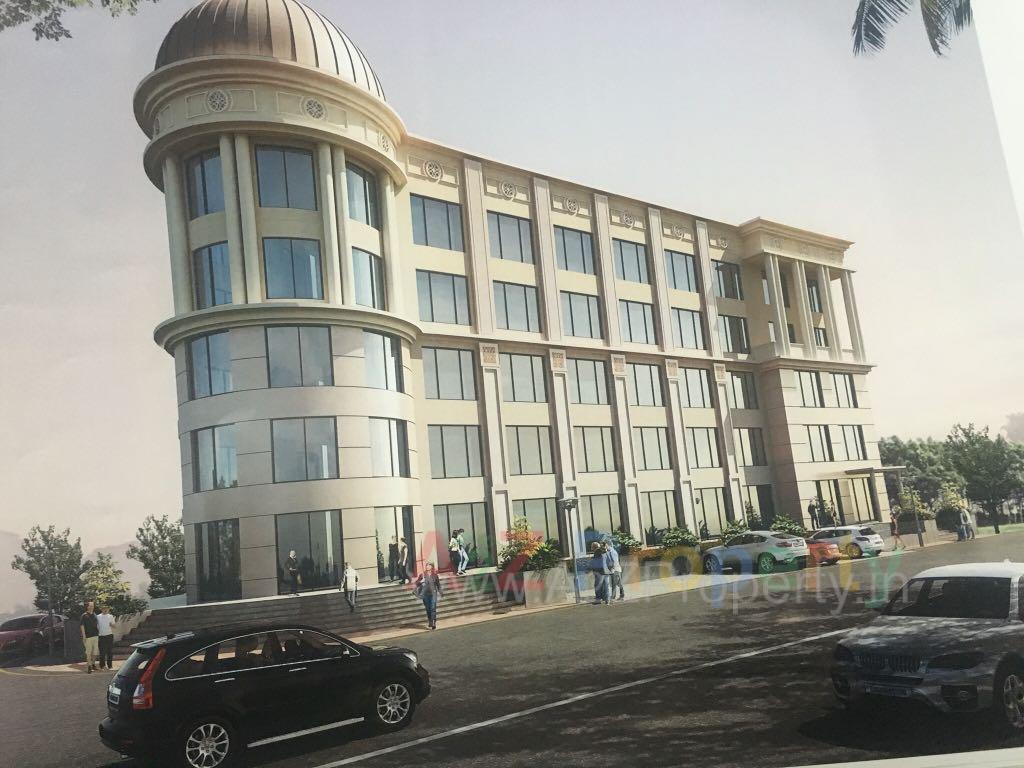 3D Elevation of real estate project Jp Sapphire located at Rajkot, Rajkot, Gujarat