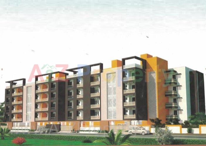 3D Elevation of real estate project Jyoti Villa located at Pardi, Rajkot, Gujarat