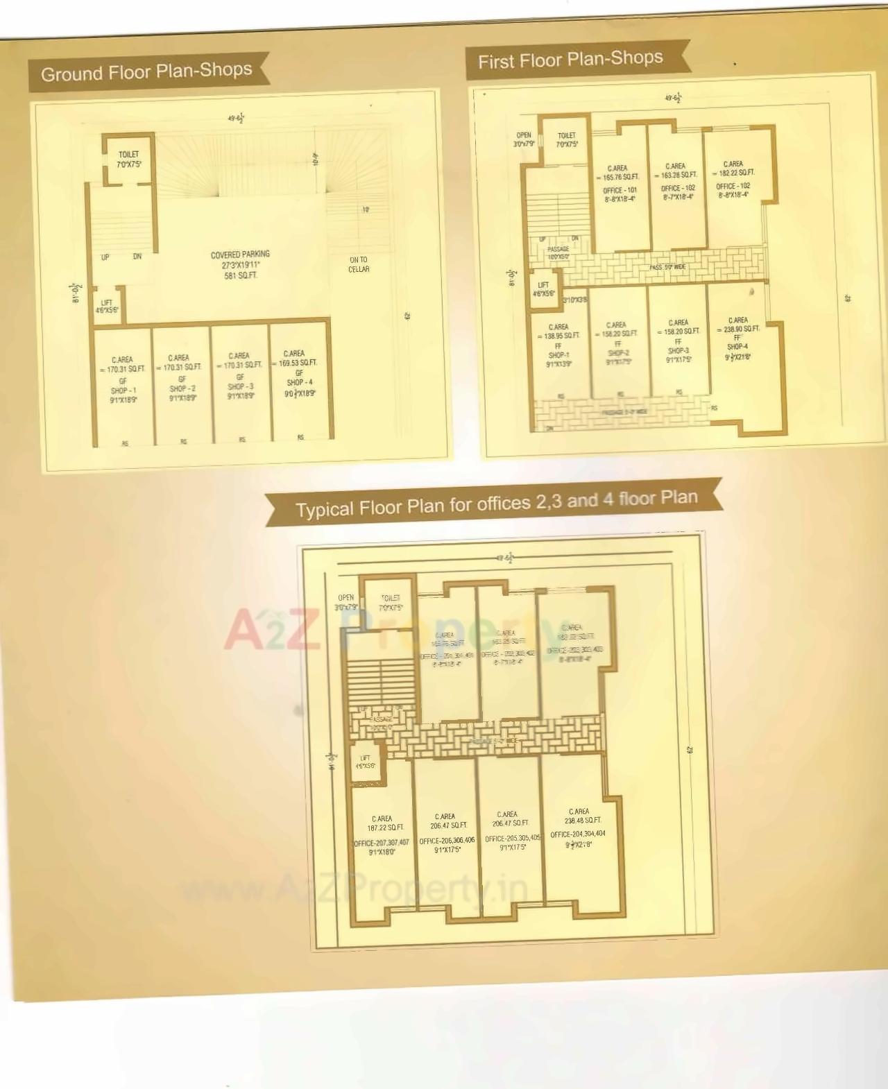 Layout of real estate project Kalptaru located at Rajkot, Rajkot, Gujarat