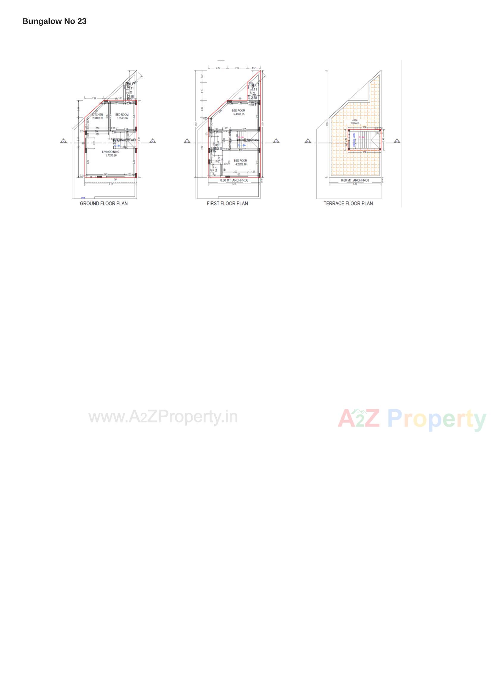  of real estate project Karm Bungalows located at Manharpur, Rajkot, Gujarat