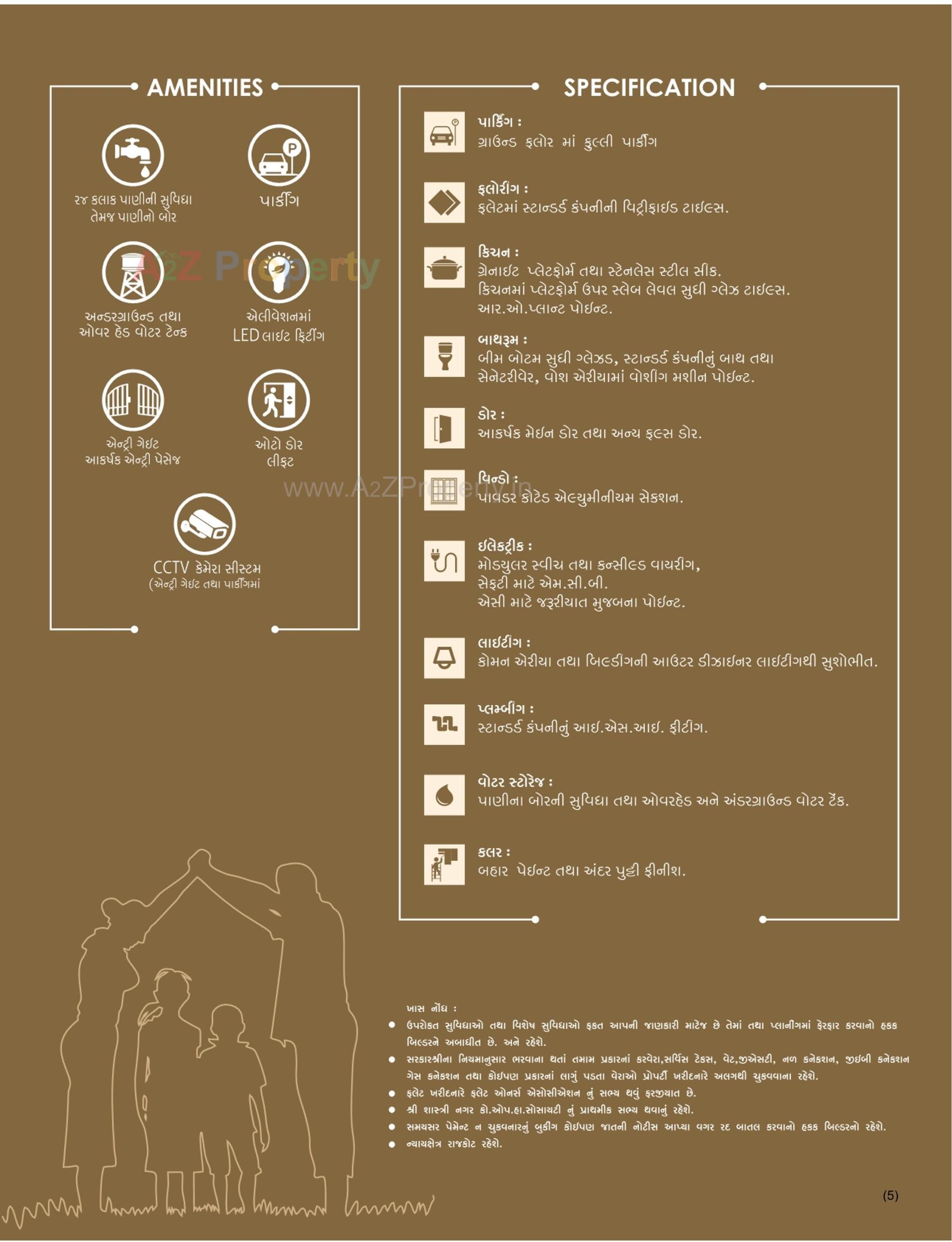  of real estate project Karma Pride Residency located at Rajkot, Rajkot, Gujarat