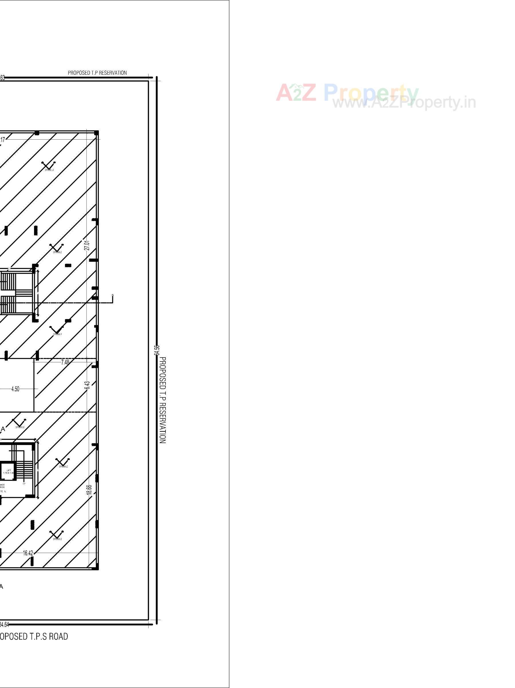 Layout of real estate project Karma Skylife located at Rajkot, Rajkot, Gujarat