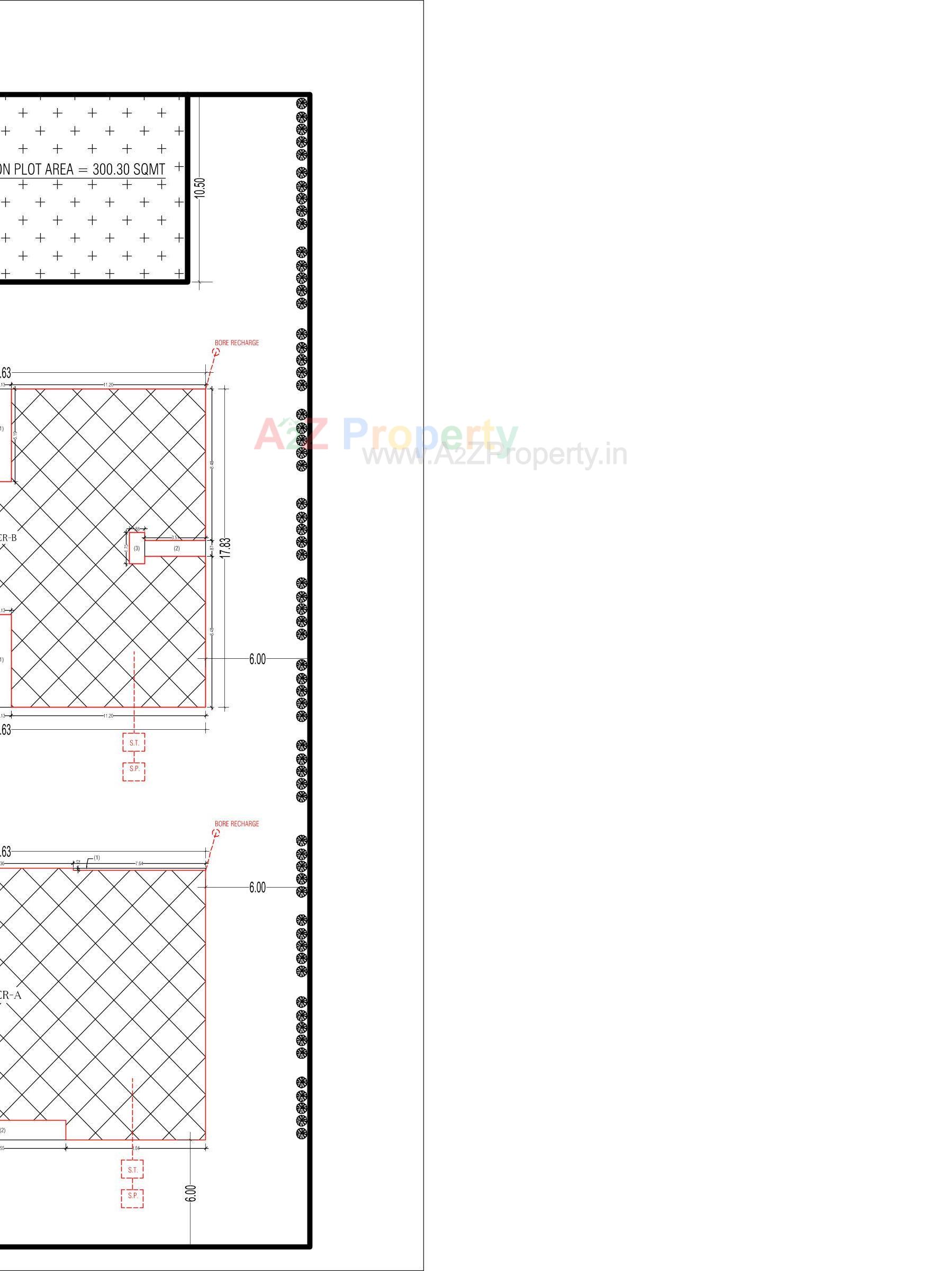 Layout of real estate project Karma Skylife located at Rajkot, Rajkot, Gujarat