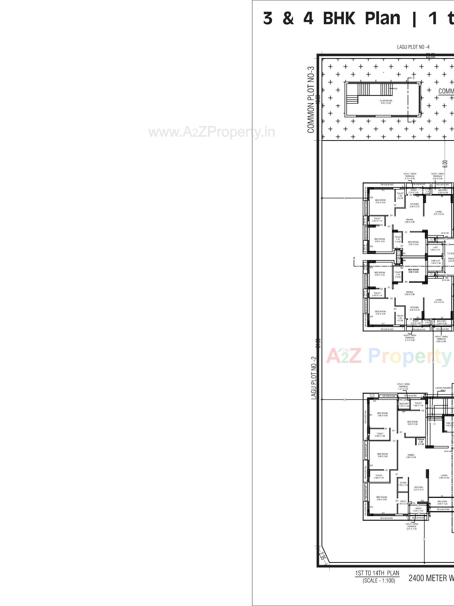 Layout of real estate project Karma Skylife located at Rajkot, Rajkot, Gujarat