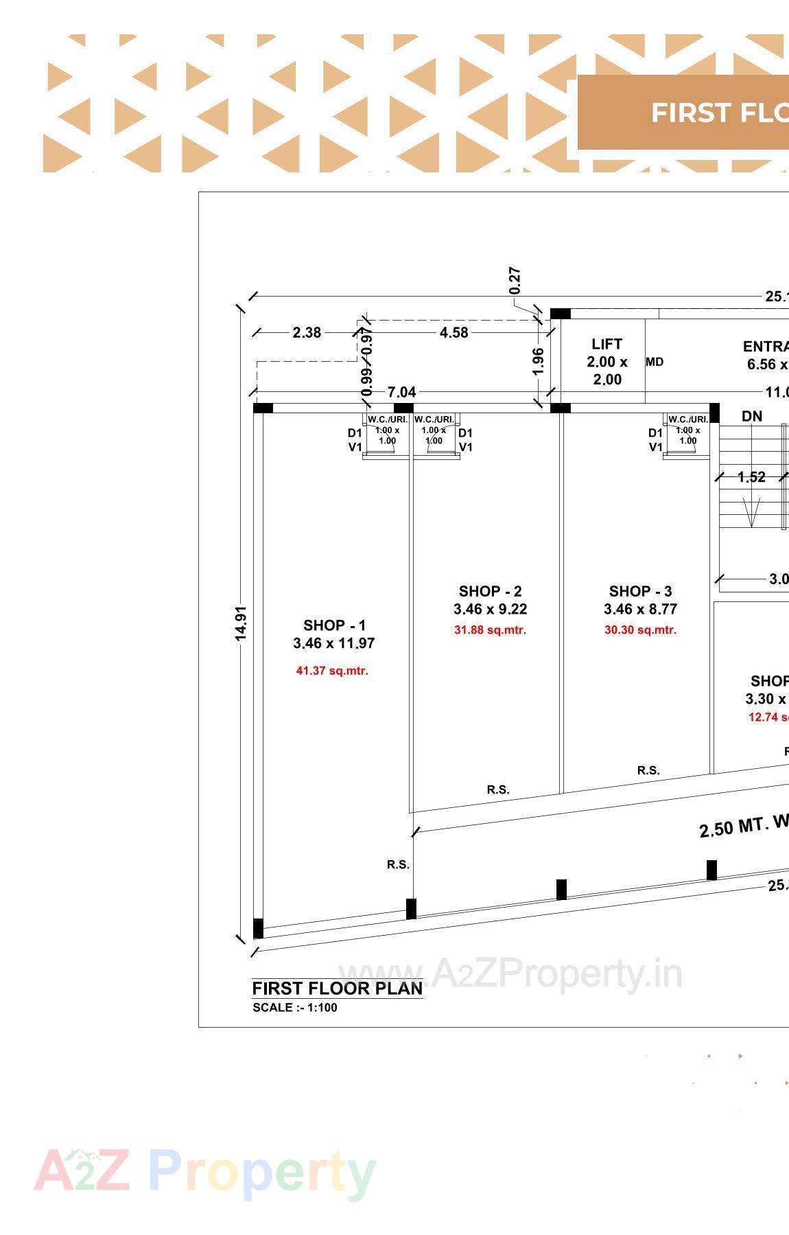 Layout of real estate project King's View located at Rajkot, Rajkot, Gujarat