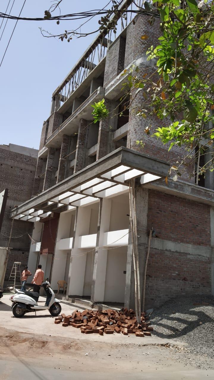 12201_const of real estate project Kopper Corner located at Hapa, Rajkot, Gujarat