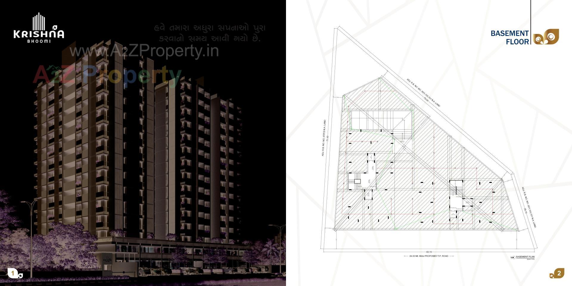  of real estate project Krishna Bhoomi located at Vavdi, Rajkot, Gujarat