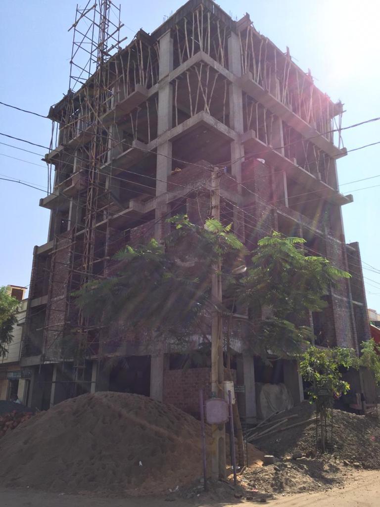 109179_const of real estate project Krishna Elegance located at Mavdi, Rajkot, Gujarat