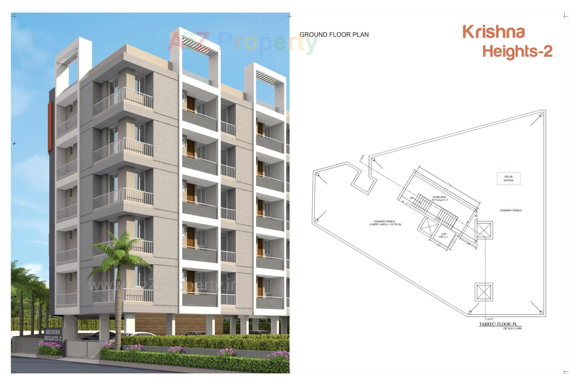  of real estate project Krishna Heights located at Rajkot, Rajkot, Gujarat