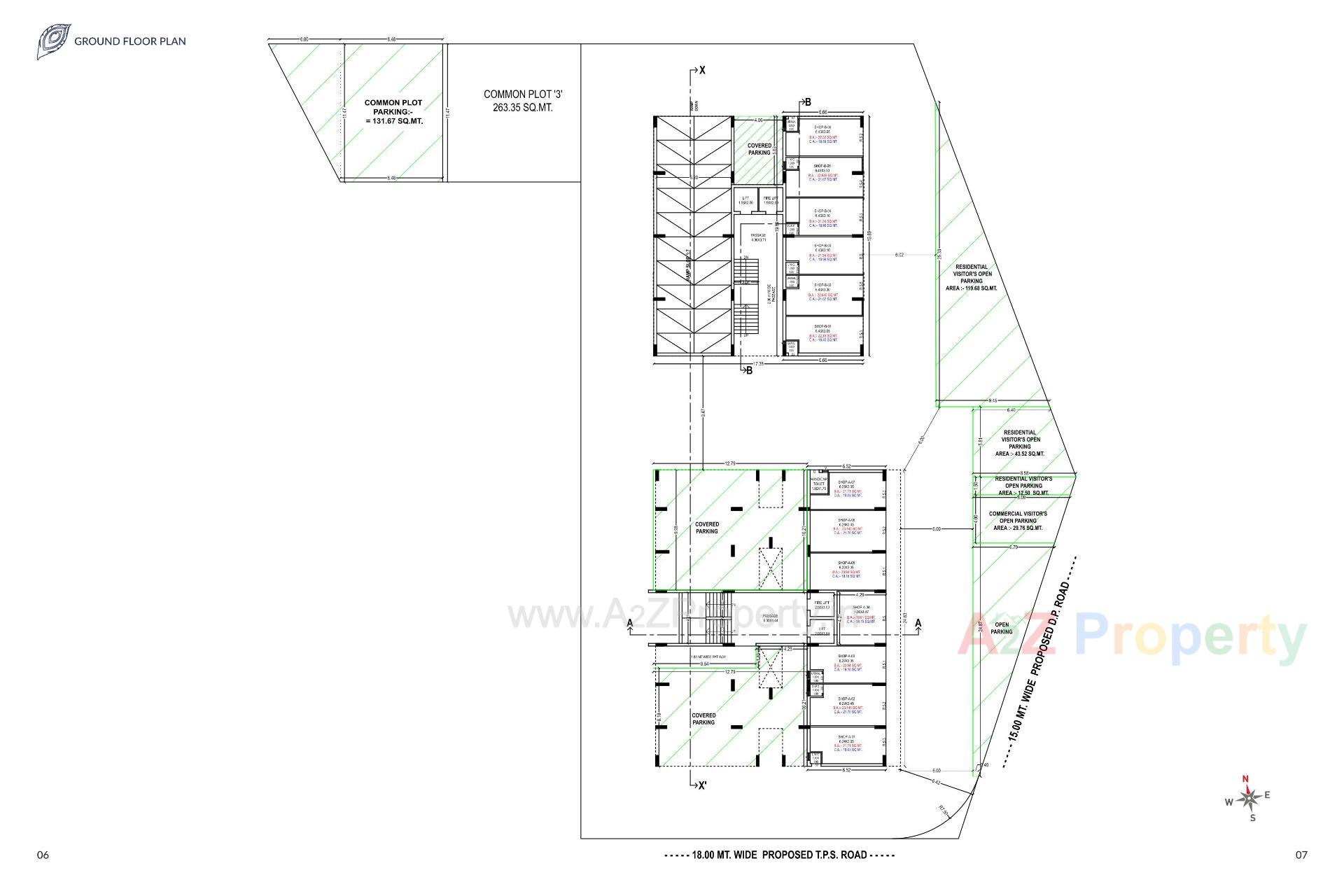  of real estate project Krishna Palace located at Kangshiyali, Rajkot, Gujarat