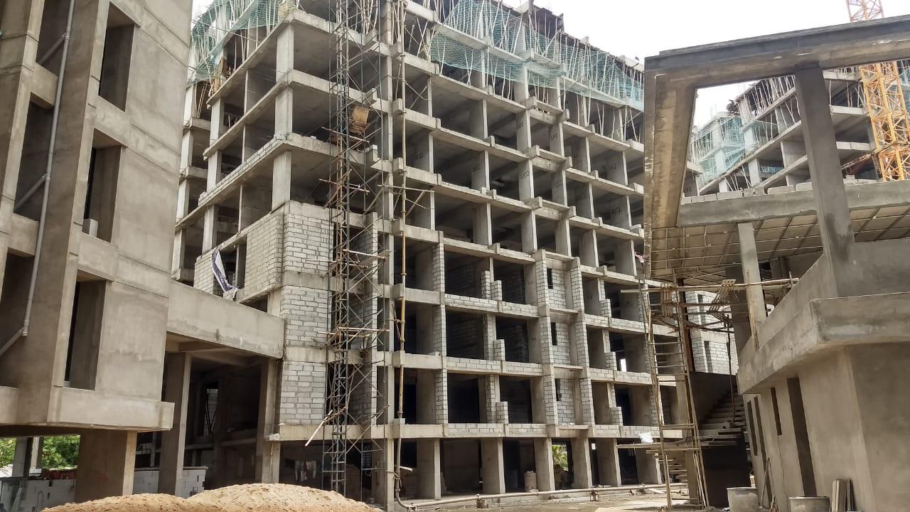 166817_const of real estate project Kruti Onella located at Mavdi, Rajkot, Gujarat