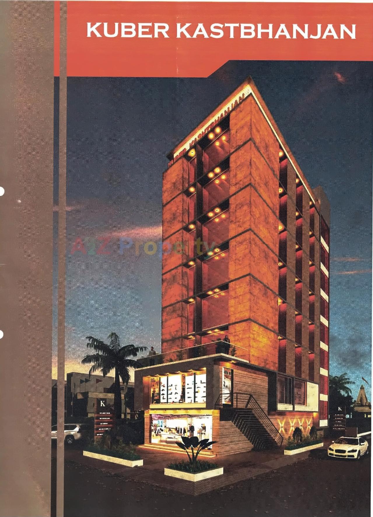 3D Elevation of real estate project Kuber Kastbhanjan located at Nana-mava, Rajkot, Gujarat