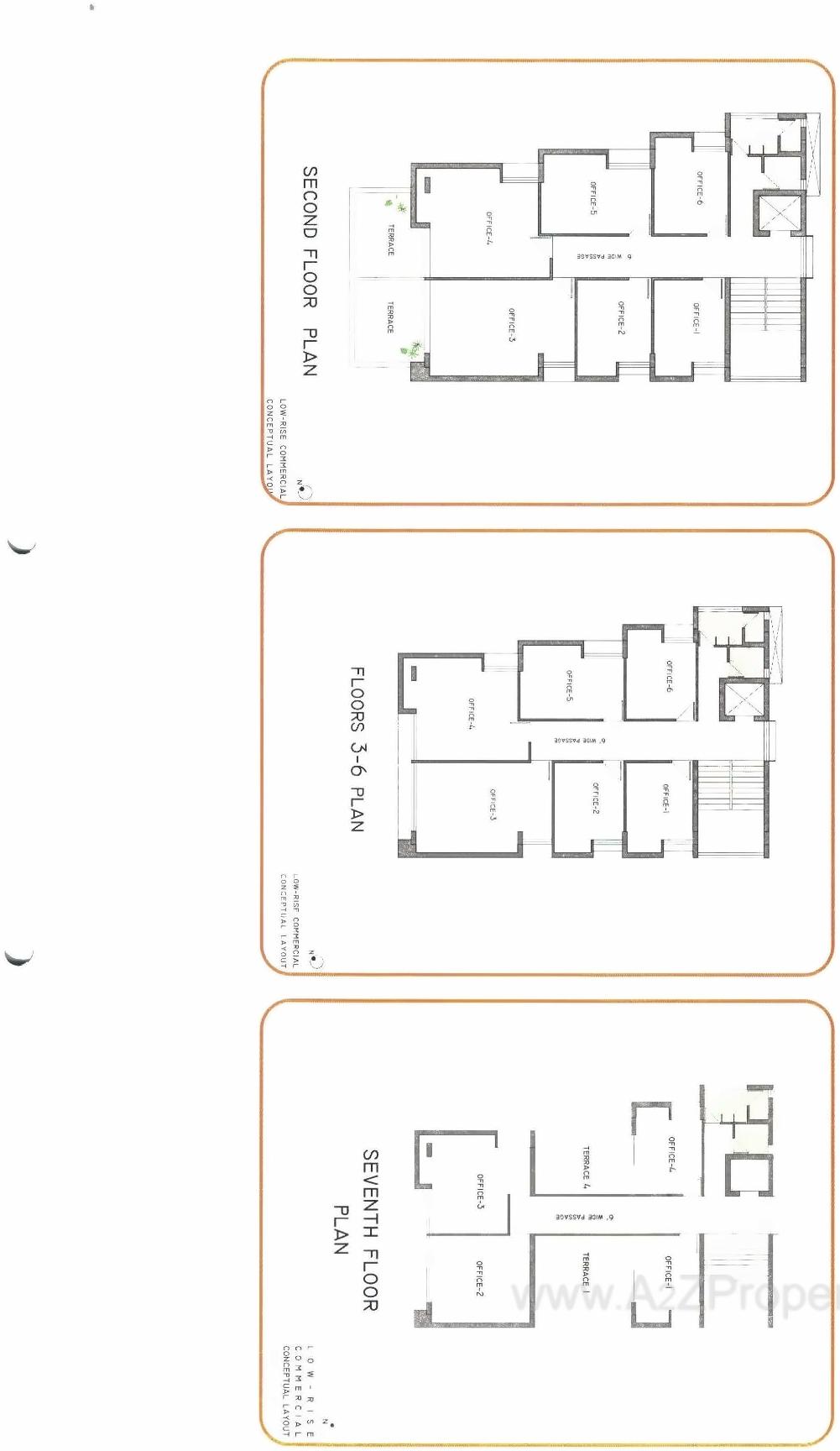 Layout of real estate project Kuber Kastbhanjan located at Nana-mava, Rajkot, Gujarat