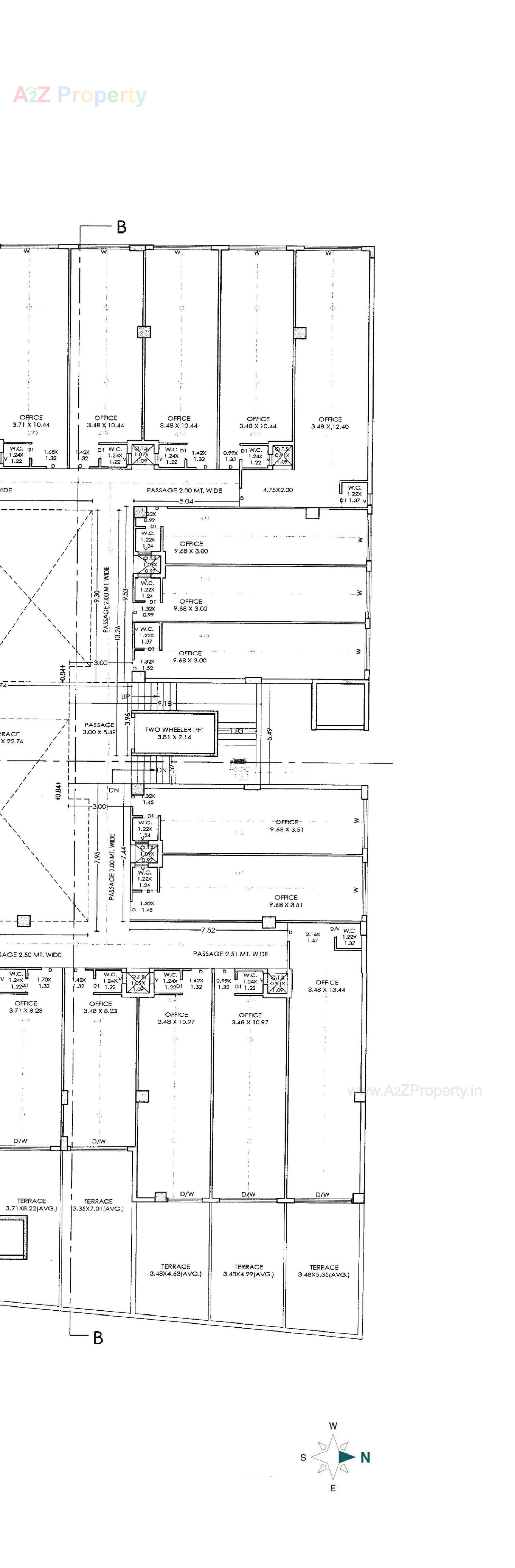 Layout of real estate project Level located at Nana Mava, Rajkot, Gujarat