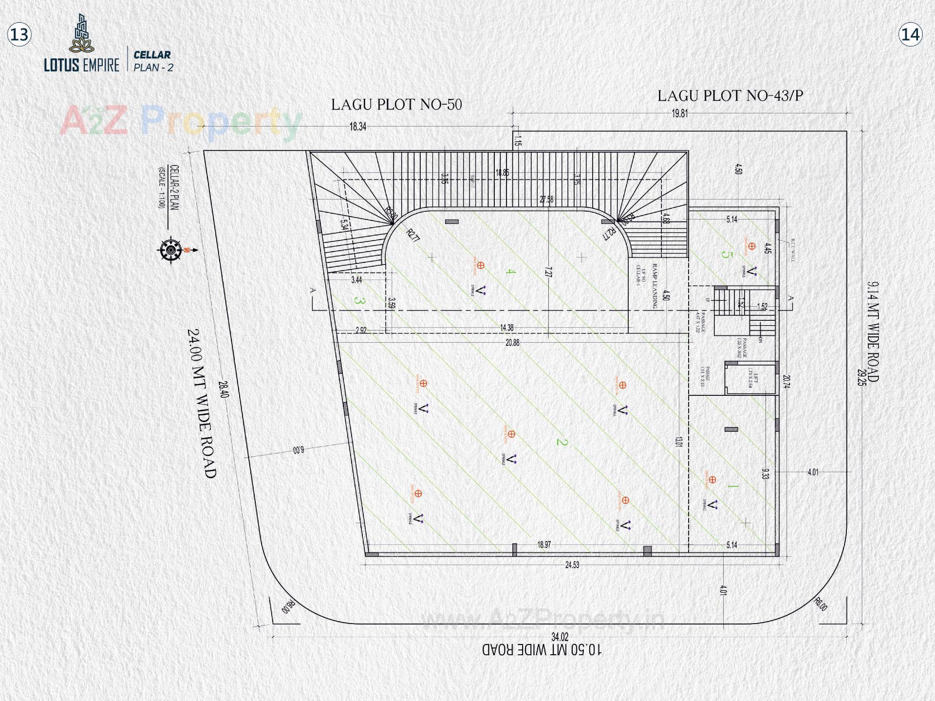  of real estate project Lotus Empire located at Raiya, Rajkot, Gujarat