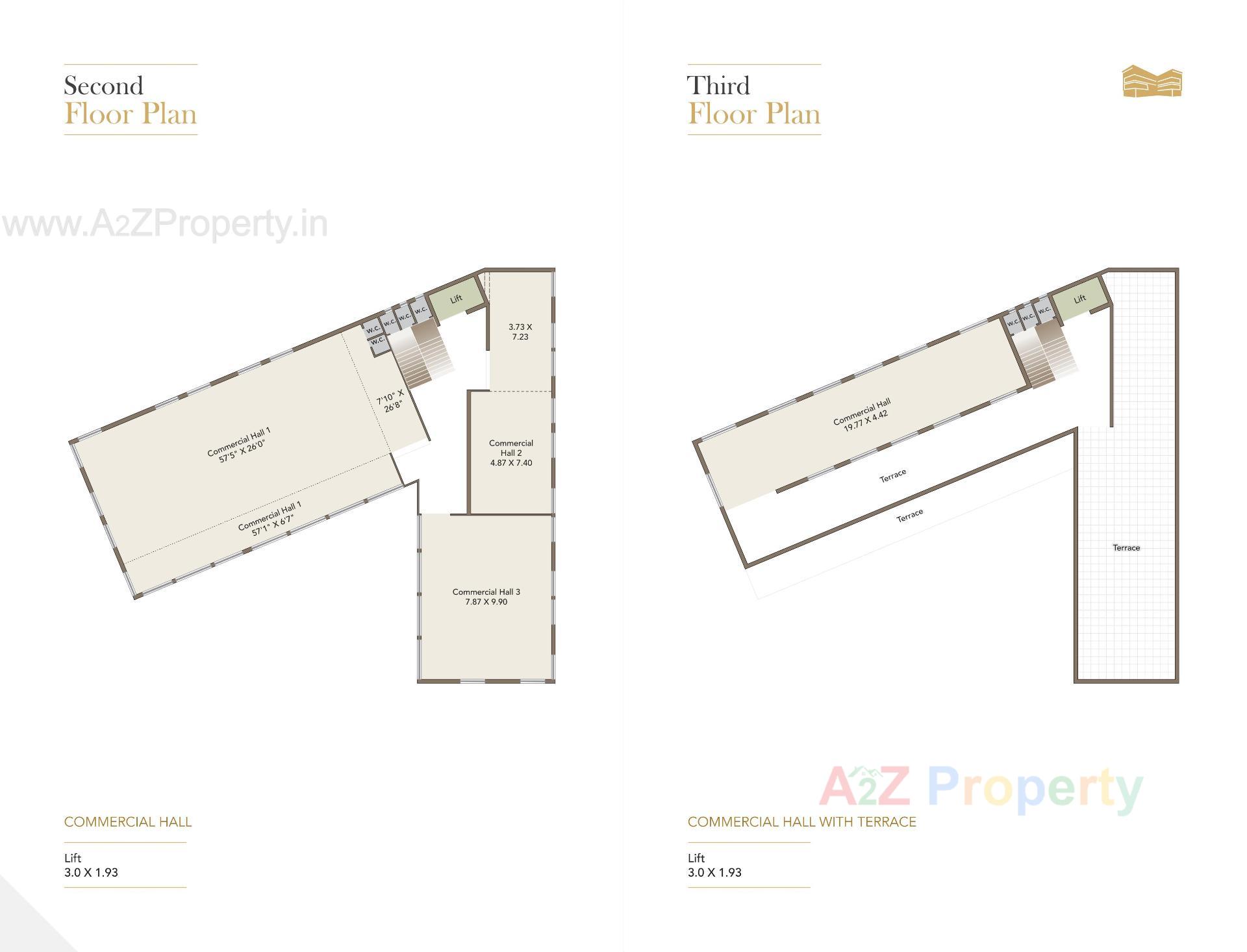 Layout of real estate project Maa Durga Complex located at Rajkot, Rajkot, Gujarat