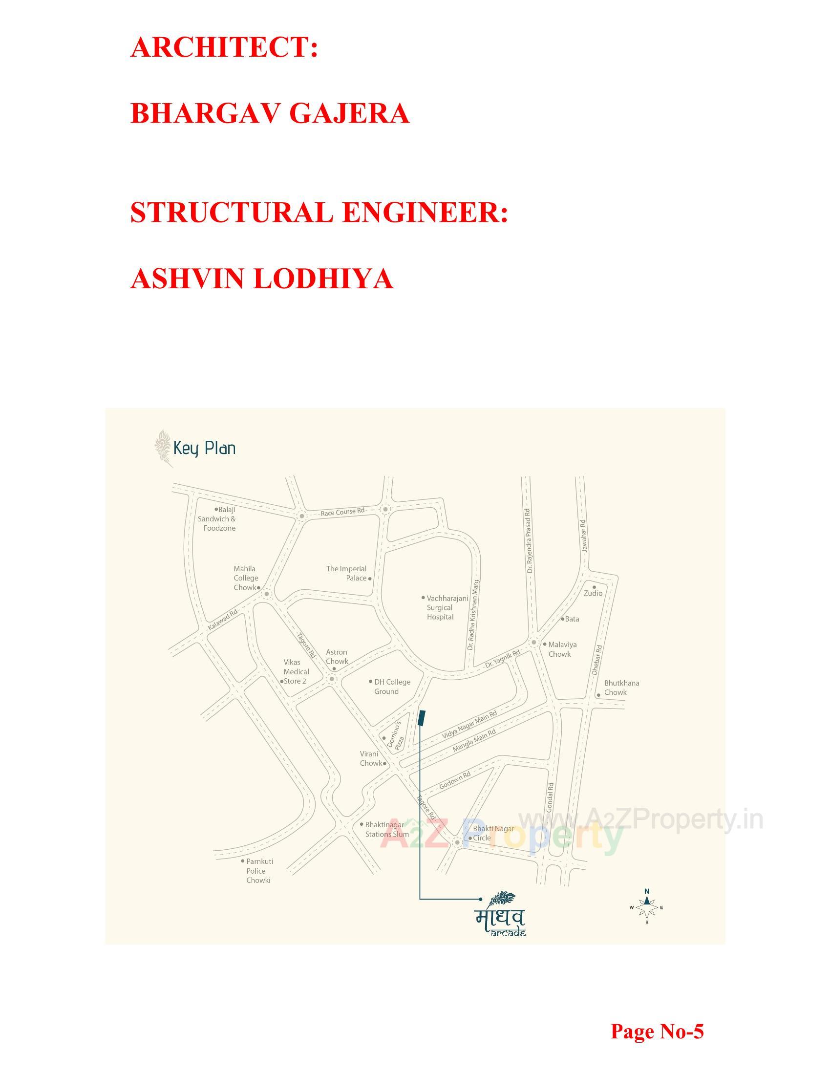  of real estate project Madhav Arcade located at Rajkot, Rajkot, Gujarat