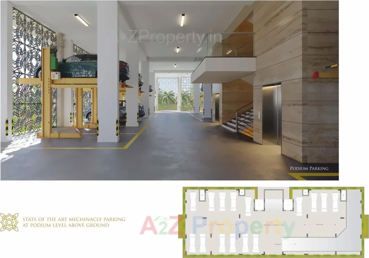 3D Elevation of real estate project Madhav Mahal located at Vajdi, Rajkot, Gujarat