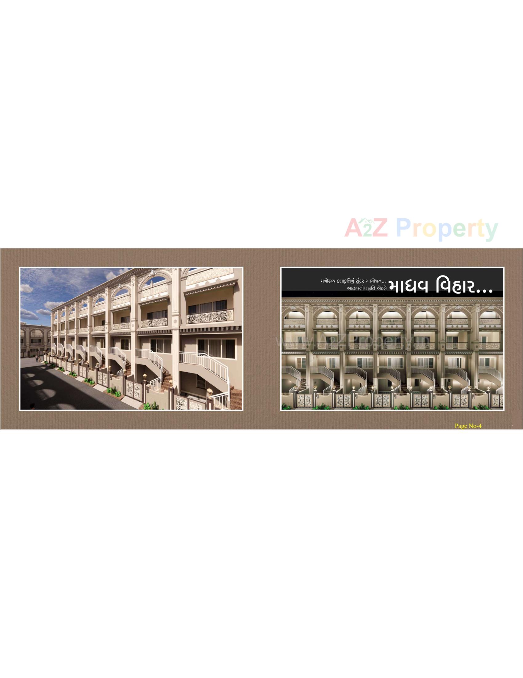 Layout of real estate project Madhav Vihar located at Rajkot, Rajkot, Gujarat