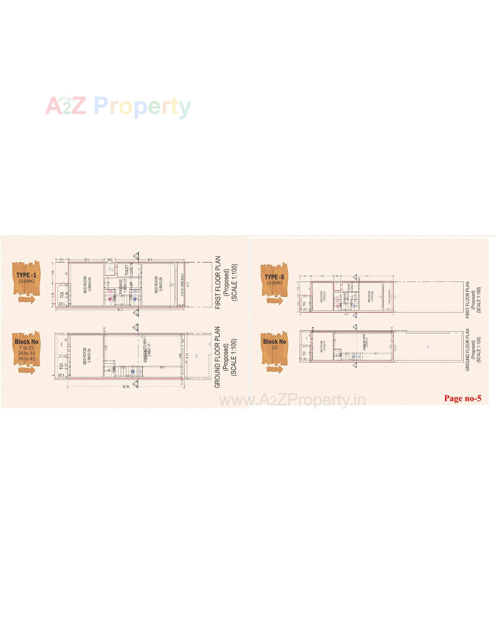 Layout of real estate project Madhav Vihar located at Rajkot, Rajkot, Gujarat